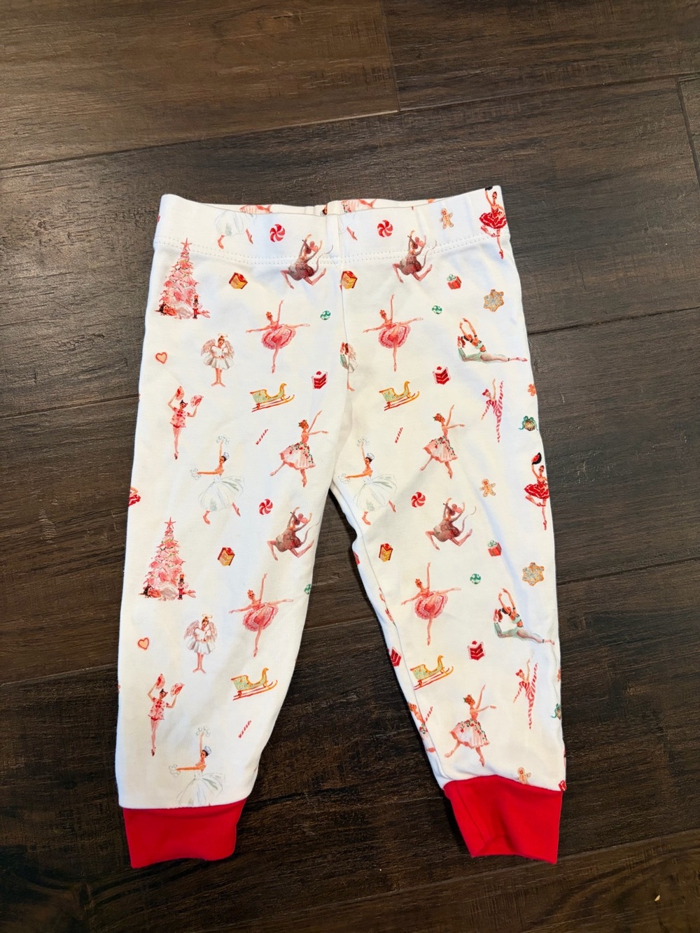 LAKE 18-24 Month Holiday Nutcracker Pajama Bottoms